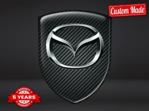 Mazda Emblemas Auto Personalizados Look Máximo Resistentes Pro